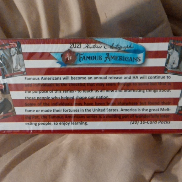 Famous Americans Starry Box - Picture 3 of 6